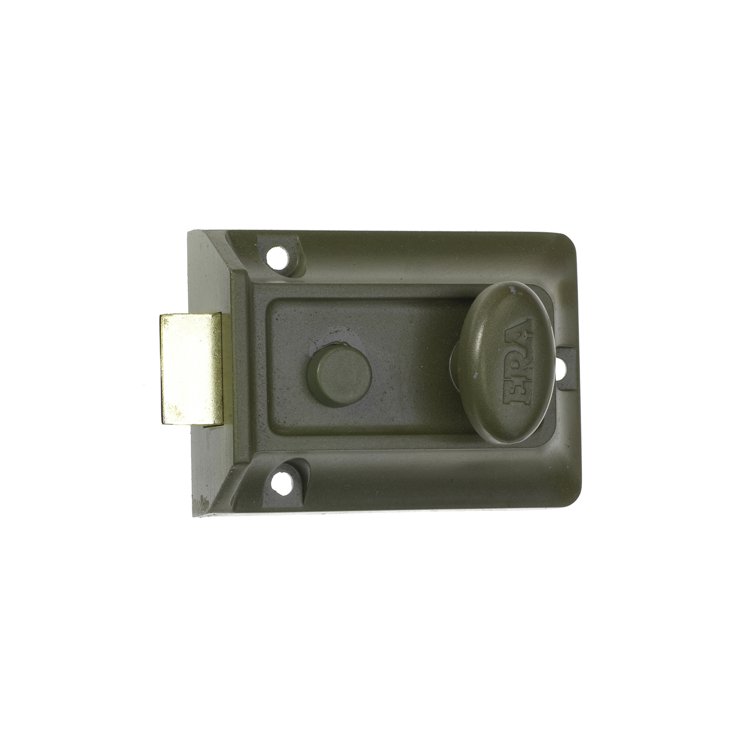 Traditional Nightlatch Door Lock - Case Only, Brass