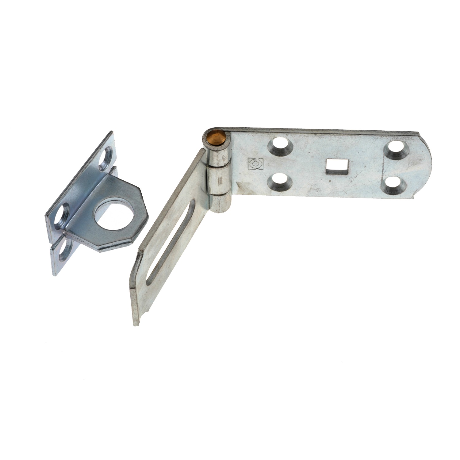 Heavy Hasp and Staple with Brass Pin