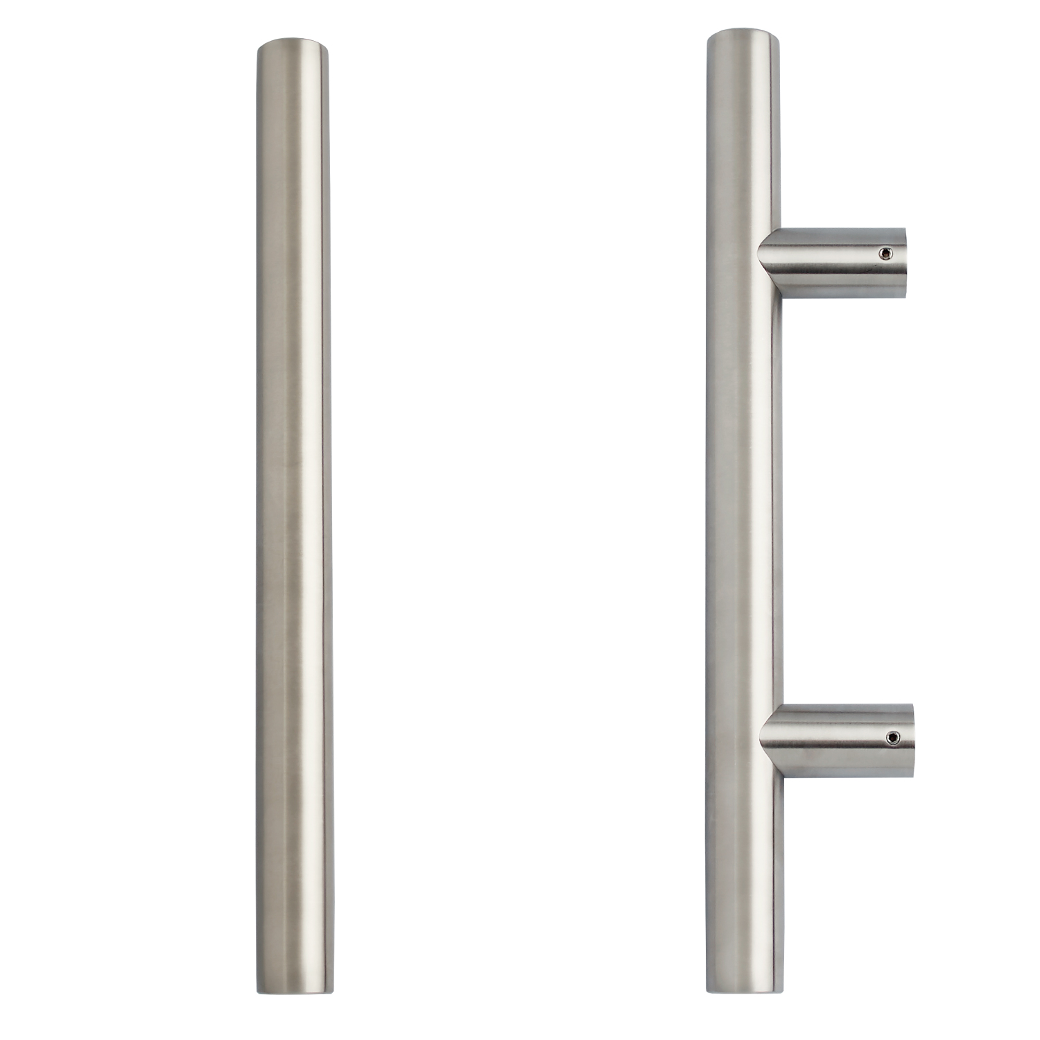 316 Stainless Steel Inline Bar Door Handle, Single Fix
