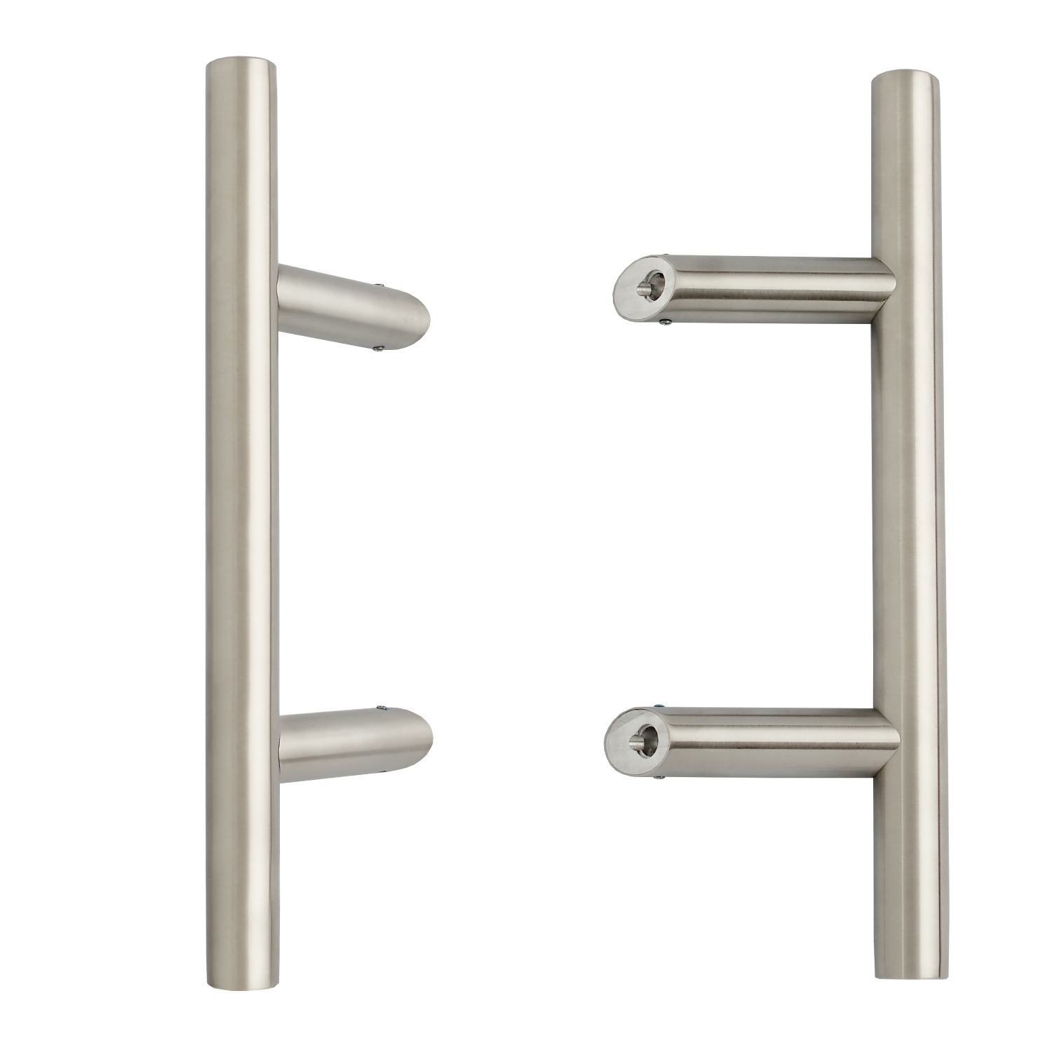 316 Stainless Steel Offset Bar Door Handle, Single Fix