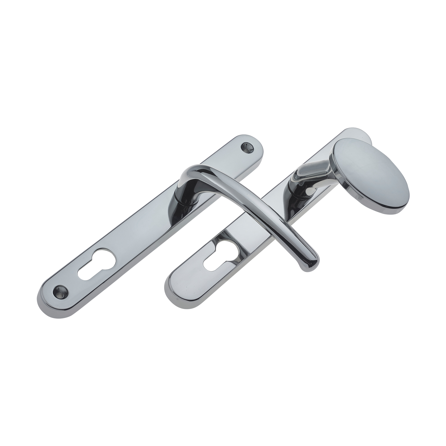 Balmoral Sprung Inline Lever Pad Door Handle