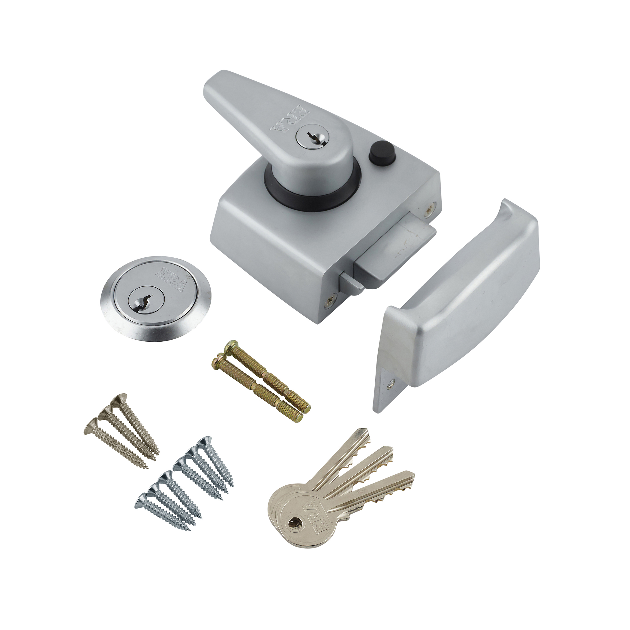 LDEXIN Home Safety Vertical Keyway Cylinder Deadbolt Rim Lock Set
