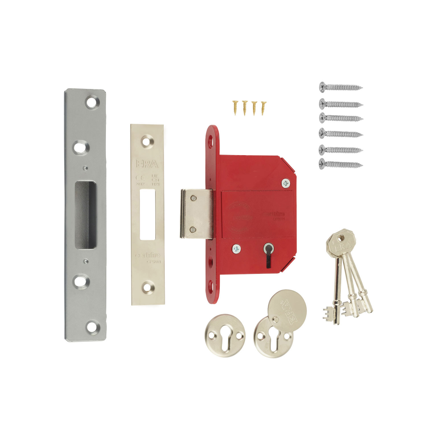 Fortress 5 Lever British Standard Deadbolt Mortice Door Lock